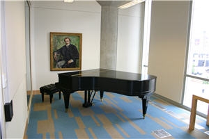 Piano room